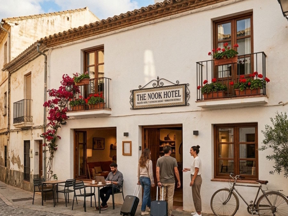 Small boutique hotel in Spain illustrating opportunities for small hotels amid changing short-term rental regulations