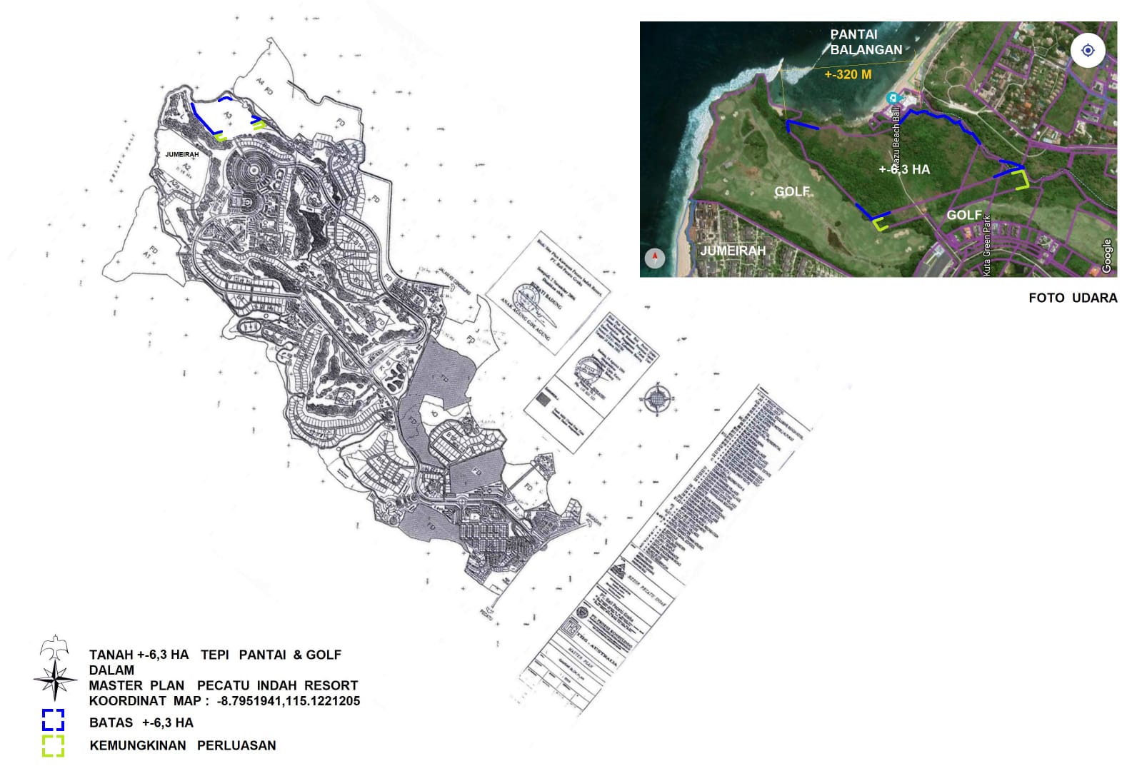 PREMIUM CLIFF FRONT LAND BALANGAN BEACH BALI
